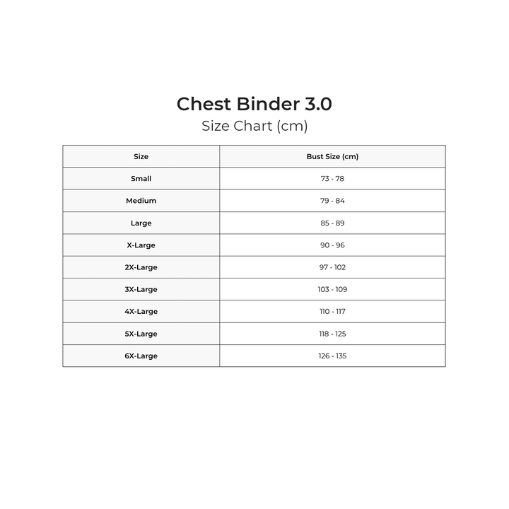 Black Chest Binder 3.0 - Chest Binder