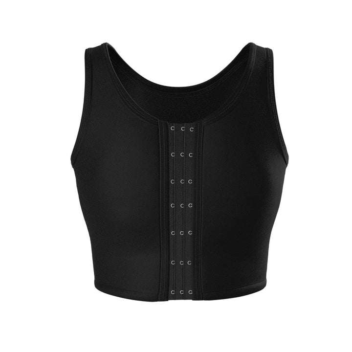 Black Front Buckle Binder - Chest Binder
