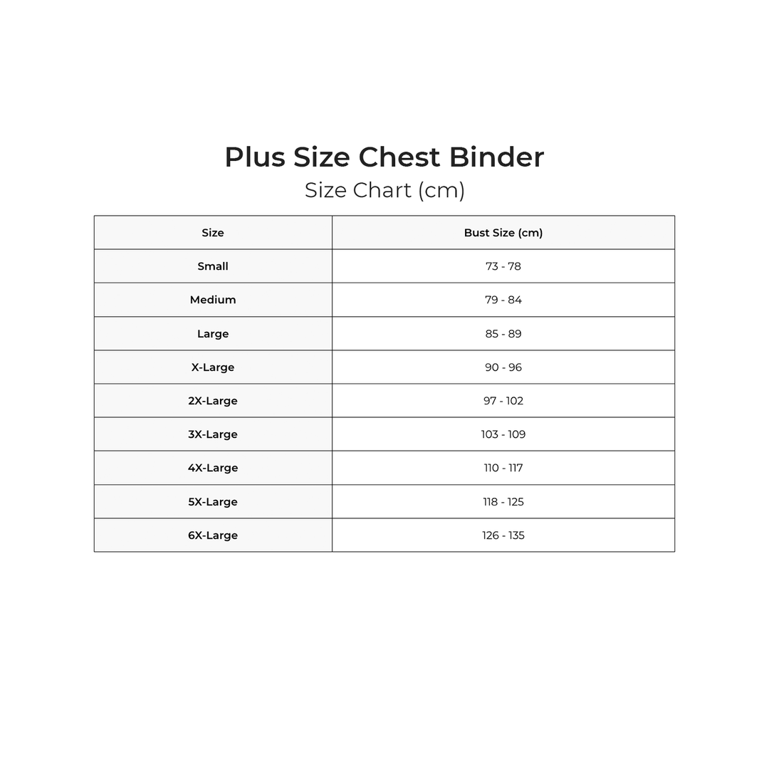 Plus Size Binder - Chest Binder